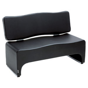 contemporary sofa / for reception areas / synthetic leather / for beauty salons