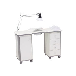 manicure table with vacuum cleaner