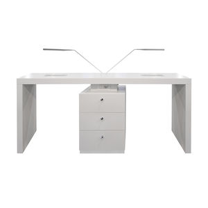 manicure table with storage
