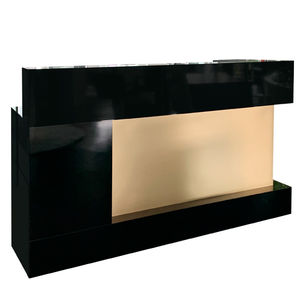 lacquered MDF reception desk