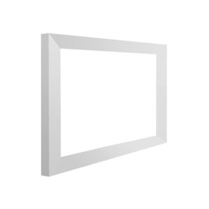 lacquered wood frame