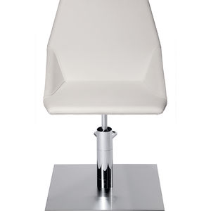 chromed metal beauty salon chair