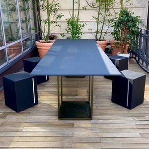 contemporary dining table