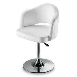 synthetic leather beauty salon chair / swivel / central base