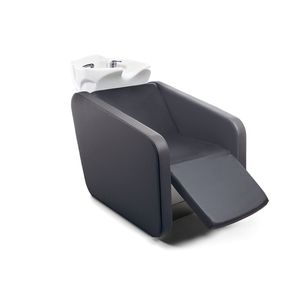 shampoo chair with footrest / 1-person