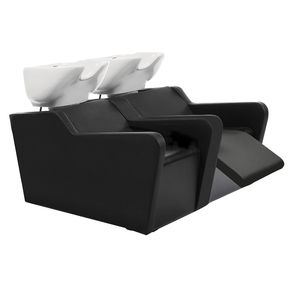 shampoo chair with footrest