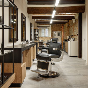 synthetic leather barber chair