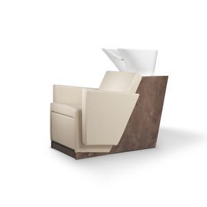 shampoo chair with footrest