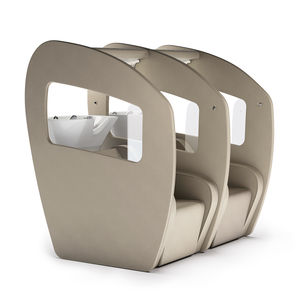 shampoo chair with footrest