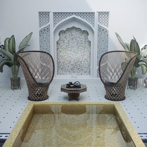 indoor mosaic tiles
