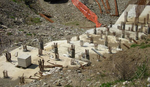 metal prefabricated micropile / foundation
