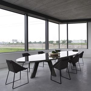 contemporary dining table