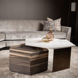 contemporary nesting tables