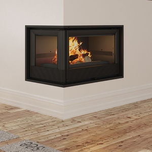 corner fireplace insert