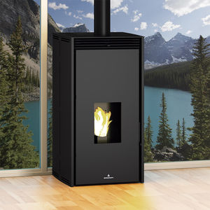 pellet heating stove