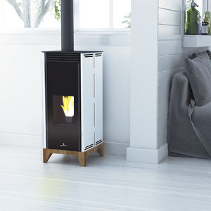 pellet heating stove