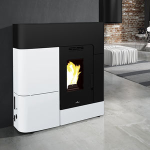 pellet heating stove