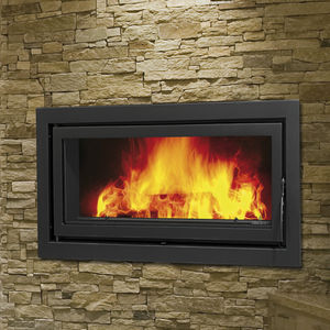 wood-burning fireplace insert 1