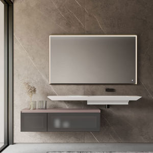 wall-mounted bathroom mirror