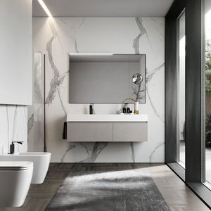 wall-mounted bathroom mirror
