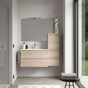 Wall-hung washbasin cabinet - 07 STEP - IDEAGROUP - polymer ...