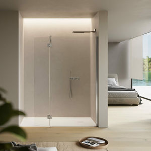 walk-in shower enclosure