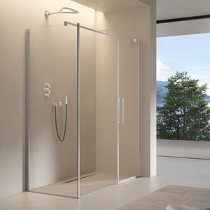 walk-in shower enclosure