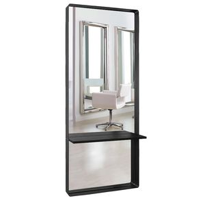 contemporary dressing table / steel / wall-mounted / for hairdressers