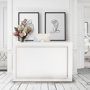 MDF reception desk