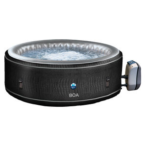above-ground hot tub