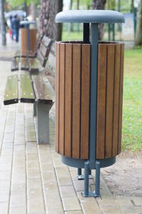 public trash can