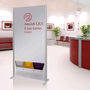 removable partition / aluminum / professional / custom