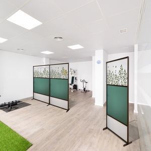 aluminum room divider