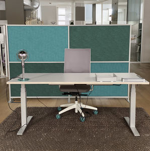 floor-mounted office divider 1