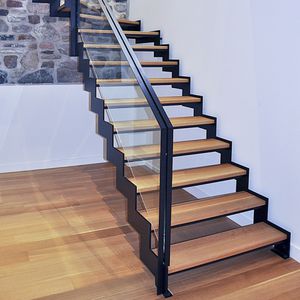 straight staircase