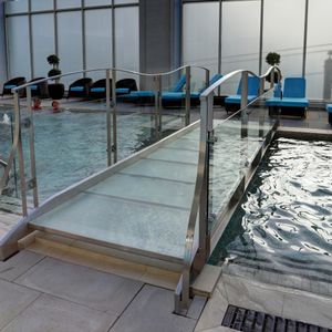 glass walkway