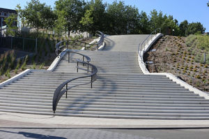 metal handrail