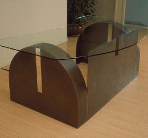 glass reception desk