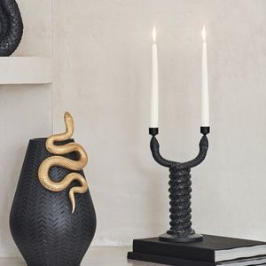 Porcelain candle holder - Snakes - Lladró - commercial