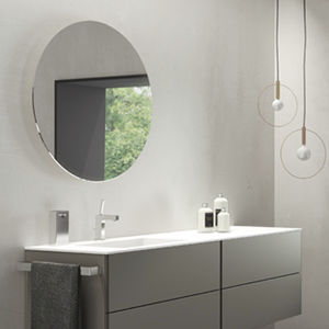 wall-mounted bathroom mirror