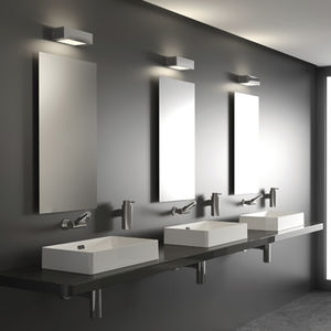 wall-mounted bathroom mirror
