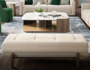Chesterfield upholstered bench 1