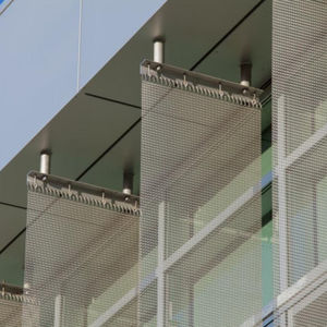 metal fastening system / for facade cladding / exterior