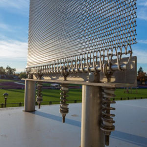 stainless steel fastening system / for facade cladding / exterior