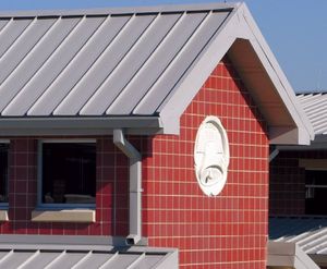 Galvanized steel roofing - TITAN® SL-100 SNAP LOCK - Custom-Bilt Metals ...