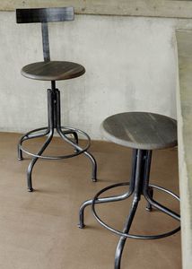 wooden task stool