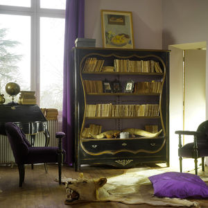 Louis XV style bookcase / wooden