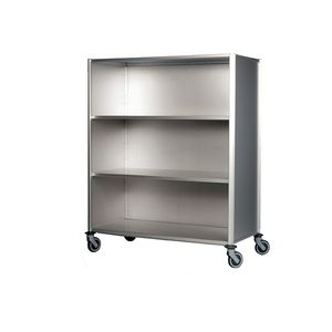 shelf on casters / contemporary / for hotels / for healthcare facilities