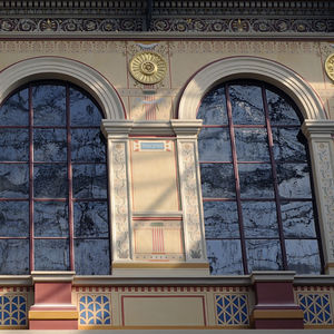 drawn glass panel