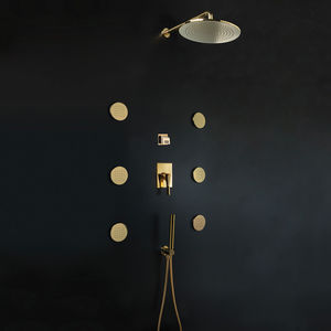wall-mounted shower head